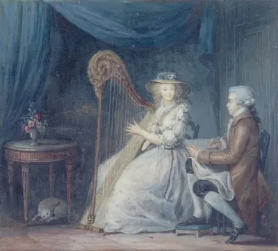 La Belle Harpiste