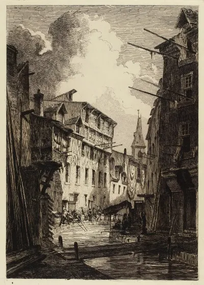 La Bievre Pres De Saint Medard Entre Les Rues Mouffetard Et Pascal