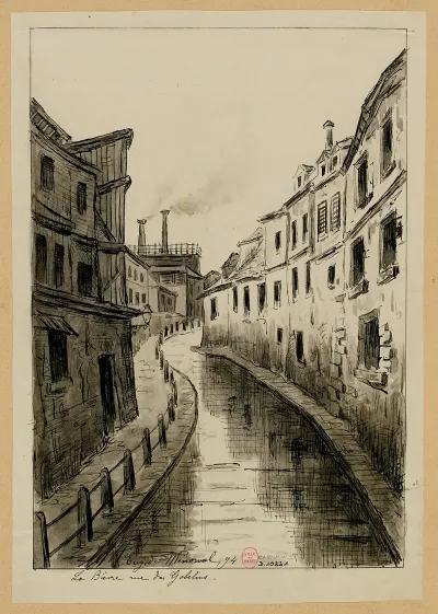 La Bievre Rue Des Gobelins