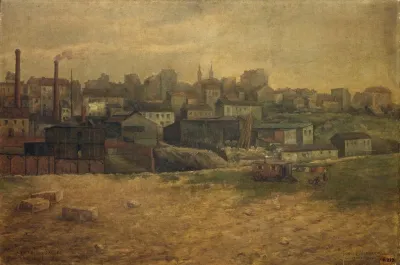 La Butte Aux Cailles Vue De La Rue Vulpian 13eme Arrondissement