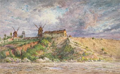 La Butte Aux Moulins A Montmartre