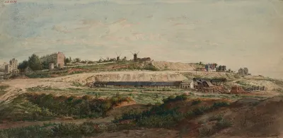 La Butte Et Les Moulins De Montmartre Face Nord