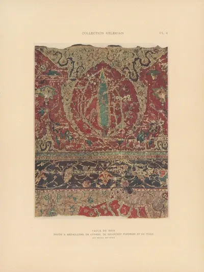 La Collection Kelekian Etoffes Tapis Dorient De Venise Pl 004