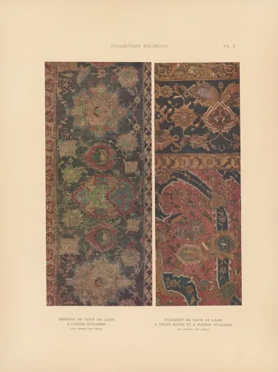 La Collection Kelekian Etoffes Tapis Dorient De Venise Pl 008