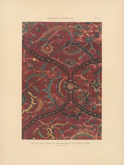 La Collection Kelekian Etoffes Tapis Dorient De Venise Pl 009