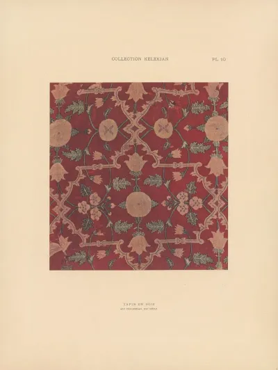 La Collection Kelekian Etoffes Tapis Dorient De Venise Pl 010