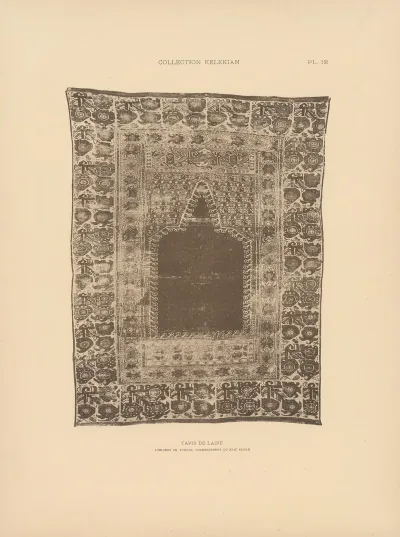 La Collection Kelekian Etoffes Tapis Dorient De Venise Pl 012