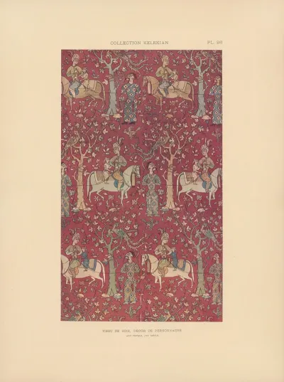 La Collection Kelekian Etoffes Tapis Dorient De Venise Pl 026