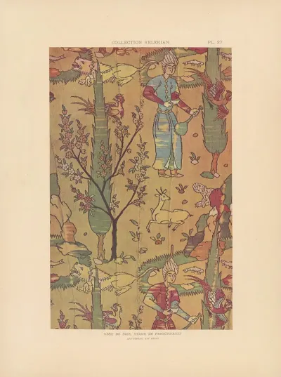 La Collection Kelekian Etoffes Tapis Dorient De Venise Pl 027