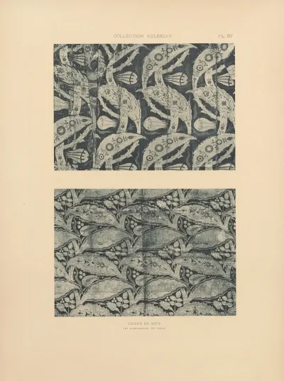 La Collection Kelekian Etoffes Tapis Dorient De Venise Pl 036