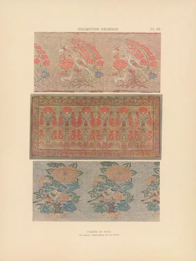 La Collection Kelekian Etoffes Tapis Dorient De Venise Pl 065