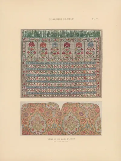 La Collection Kelekian Etoffes Tapis Dorient De Venise Pl 071