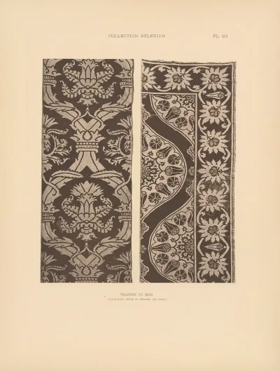 La Collection Kelekian Etoffes Tapis Dorient De Venise Pl 083