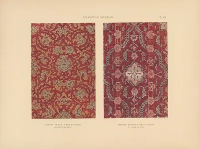 La Collection Kelekian Etoffes Tapis Dorient De Venise Pl 084