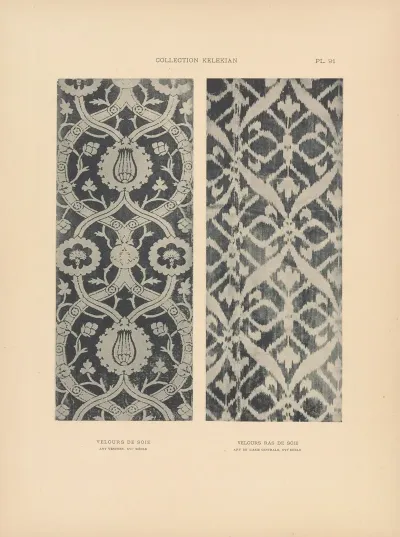 La Collection Kelekian Etoffes Tapis Dorient De Venise Pl 091