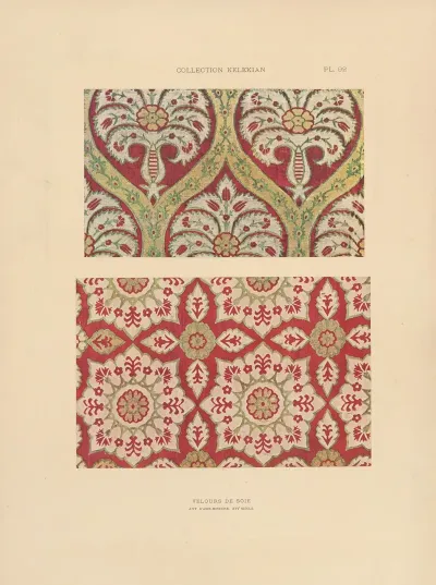 La Collection Kelekian Etoffes Tapis Dorient De Venise Pl 092
