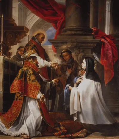 La Comunion De Santa Teresa