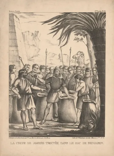 La Coupe De Joseph Trouvee Dans Le Sac De Benjamin
