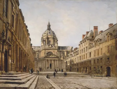 La Cour De Lancienne Sorbonne