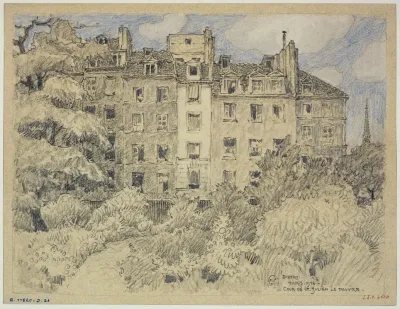La Cour De Saint Julien Le Pauvre