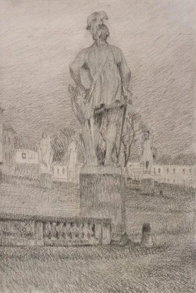 La Cour Dhonneur La Statue De Du Guesclin Versailles