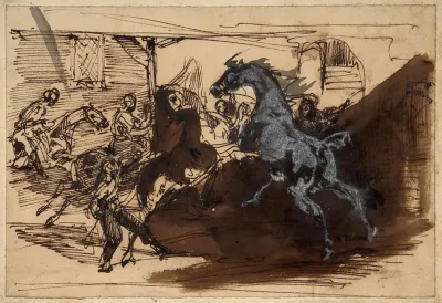 La Course Des Chevaux Libres A Rome