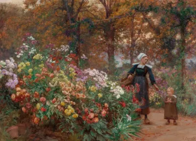 La Cueillette Des Fleurs En Bretagne