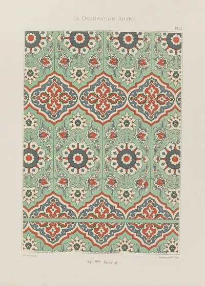 La Decoration Arabe Pl 16