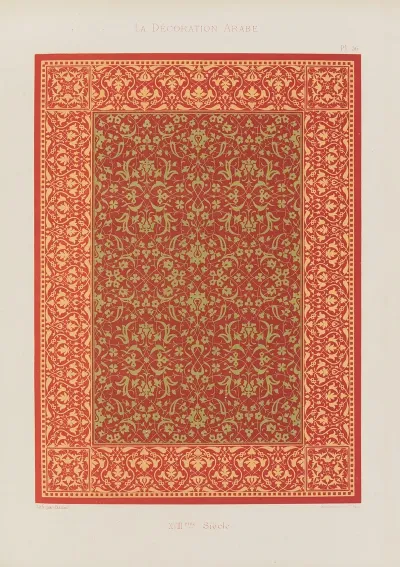 La Decoration Arabe Pl 48