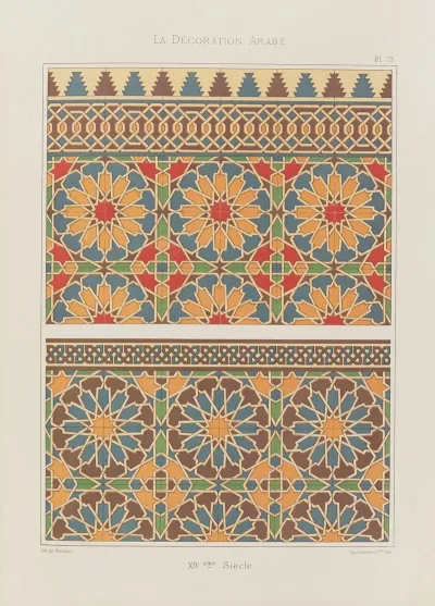 La Decoration Arabe Pl 62