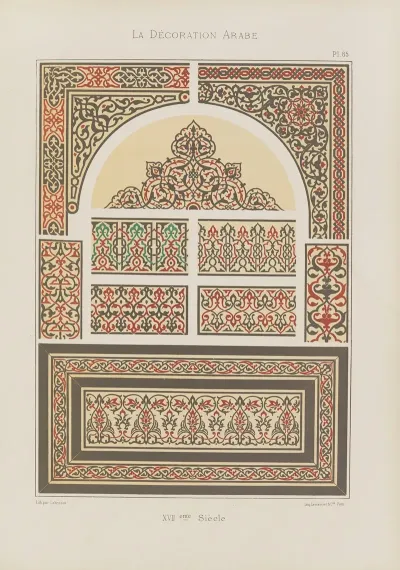 La Decoration Arabe Pl 74