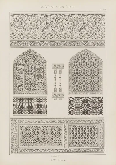 La Decoration Arabe Pl 89