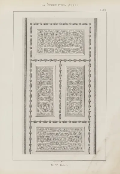 La Decoration Arabe Pl 90
