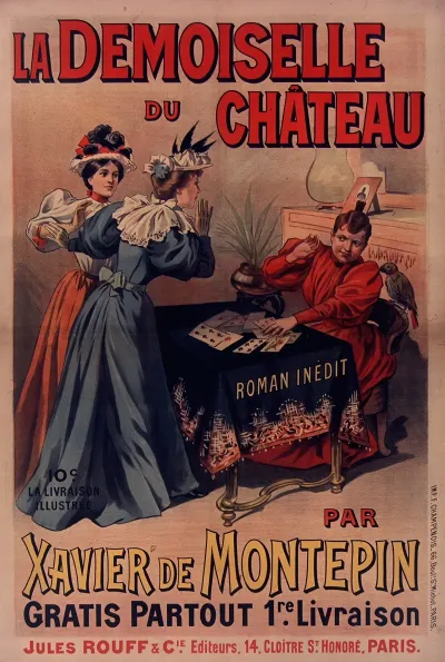 La Demoiselle Du Chateau Roman Inedit Par Xavier De Montepin Jules Rouff Ed