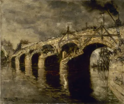 La Demolition De Lancien Pont De La Tournelle