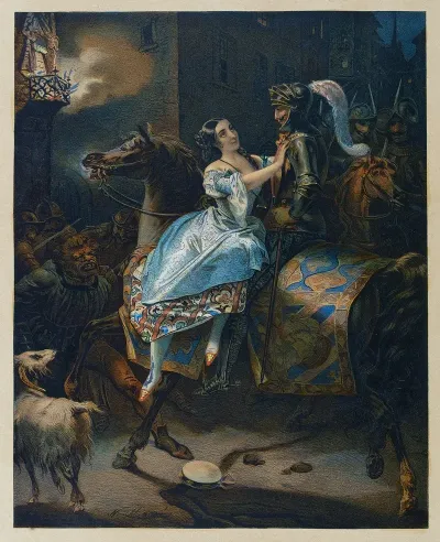 La Esmeralda Et Phoebus