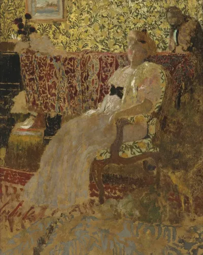 La Femme Au Fauteuil Misia Et Thadee Natanson