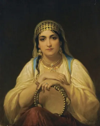 La Femme Au Tambourin