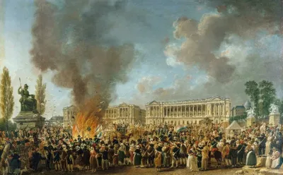 La Fete De Lunite Sur La Place De La Revolution