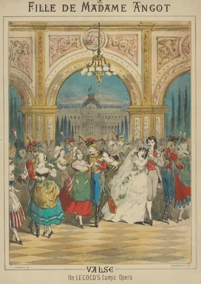 La Fille De Madame Angot Valse On Lecocqs Comic Opera