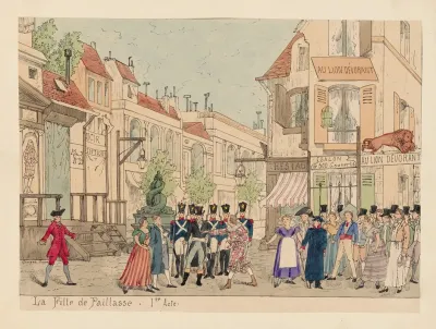 La Fille De Paillasse Ier Acte