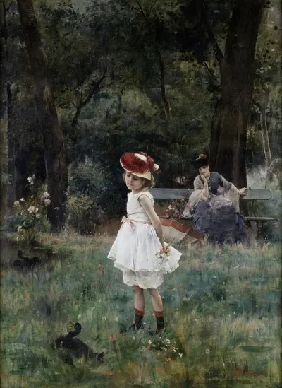 La Fillette Aux Canards