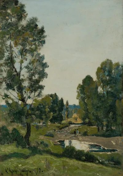 La Flaque Au Bois