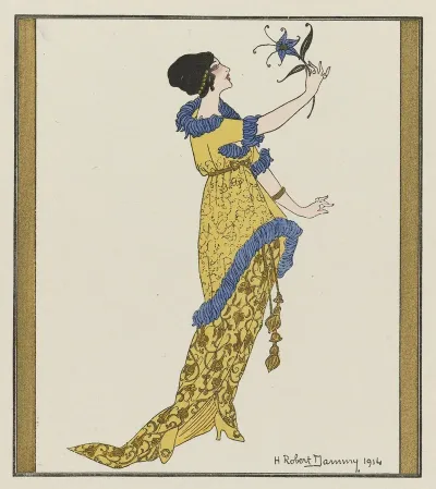 La Fleur Merveilleuse Robe Du Soir De Doucet