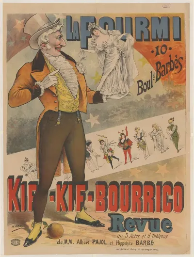 La Fourmi 10 Boulevard Barbes Kif Kif Bourrico