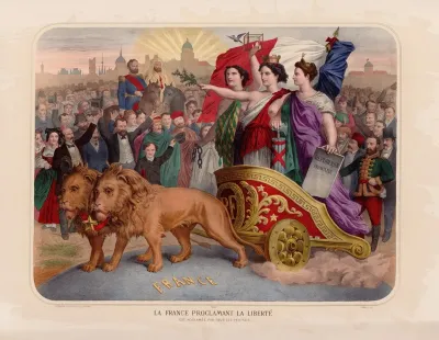 La France Proclamant La Liberte