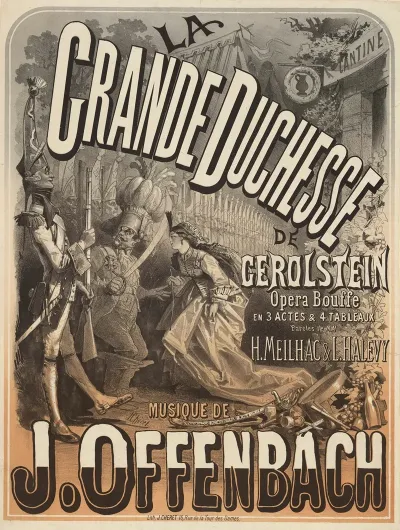 La Grande Duchesse De Gerolstein Opera Bouffe Musique De J Offenbach 2