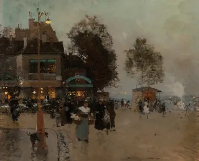 La Guignette En Bord De Seine