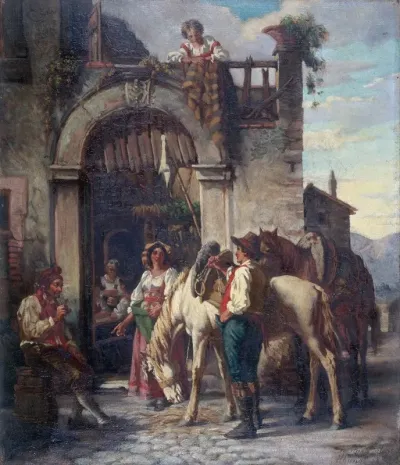 La Halte Des Chevaux A Lauberge