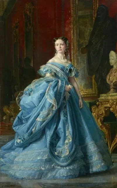 La Infanta Isabel De Borbon Y Borbon Hija De Isabel Ii